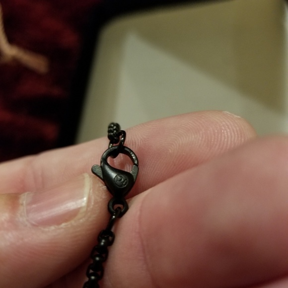 David Yurman meteorite dog tag and chain! - Picture 6 of 8